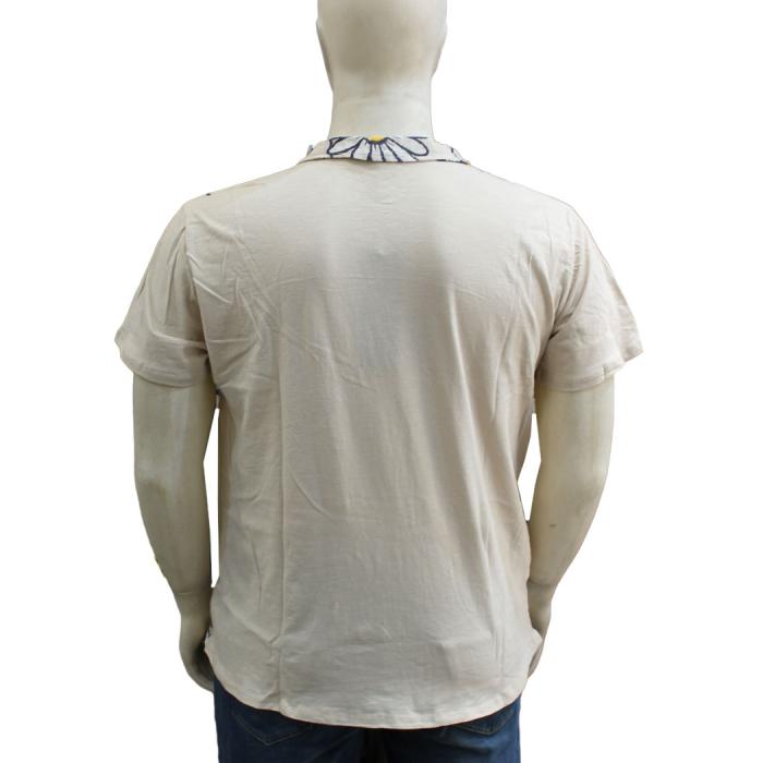 Easy Maxfort  t.shirt maglietta taglie forti uomo polo 2264 beige - foto 1