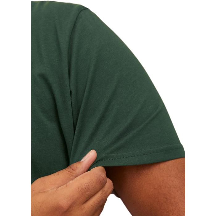 Jack & Jones T-shirt maglietta taglie forti uomo 12243653  verde - foto 3