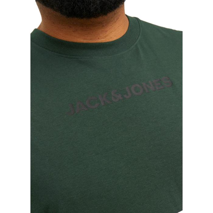 Jack & Jones T-shirt maglietta taglie forti uomo 12243653  verde - foto 2