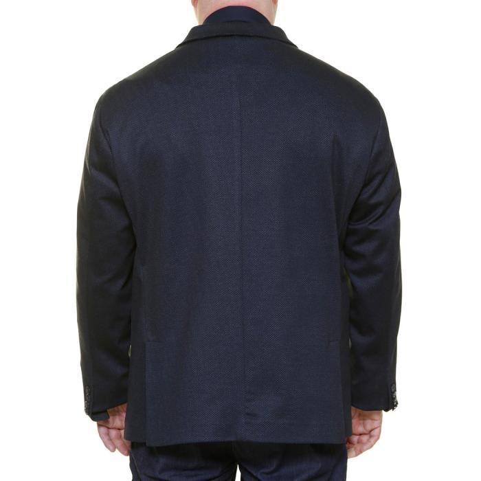 Maxfort giacca elasticizzata uomo taglie forti 24011 blu e nera - foto 3