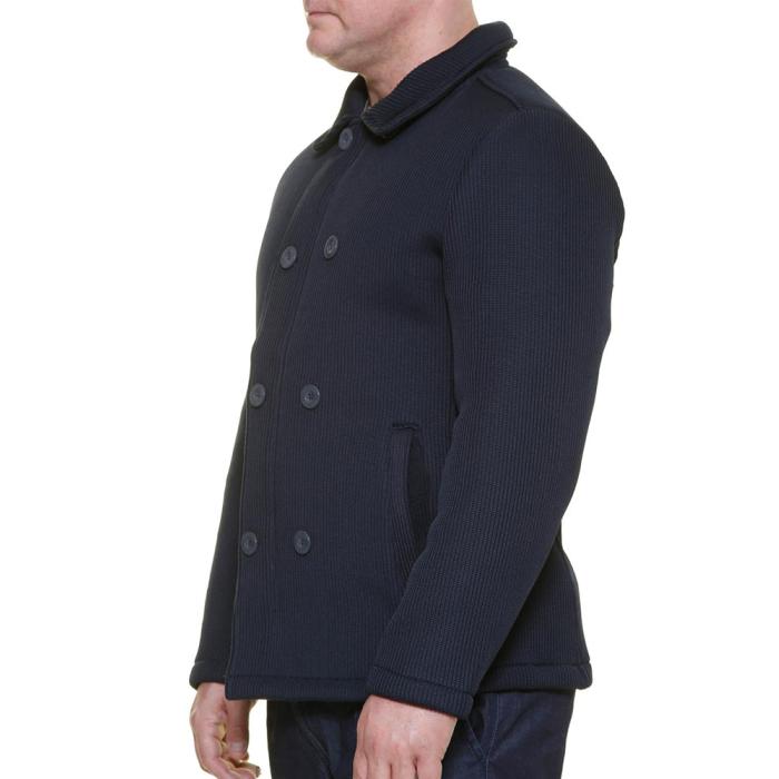 Maxfort Prestigio giaccone cappotto taglie forti uomo articolo 24000 blu - foto 1