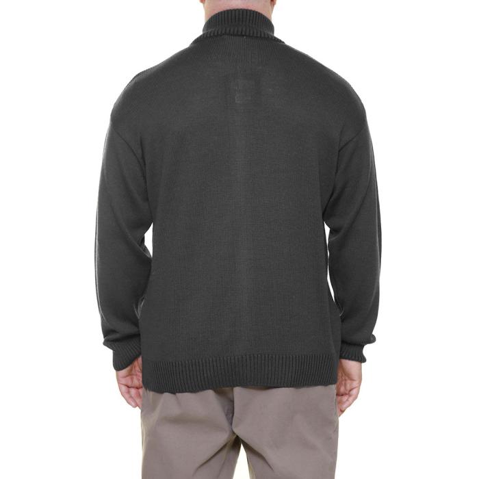 Maxfort  giacca cardigan lana taglie forti uomo  articolo 24056 grigio - foto 2