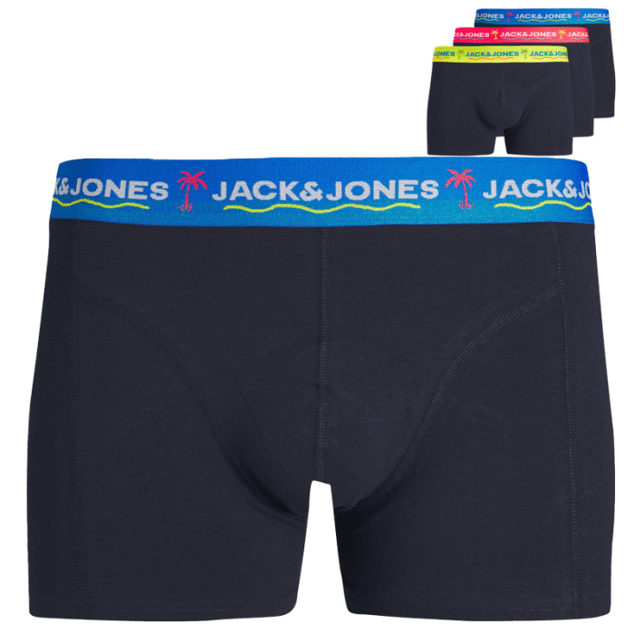 Jack & Jones Tris di boxer taglie forti uomo 12257403 - foto 3