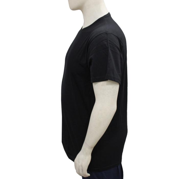 Maxfort t-shirt intimo cotone taglie forti uomo 501 disponibile nei colori  nero - bianco - grigio - foto 3