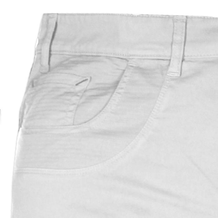 Maxfort pantalone cotone taglie forti uomo gregorio bianco - foto 4