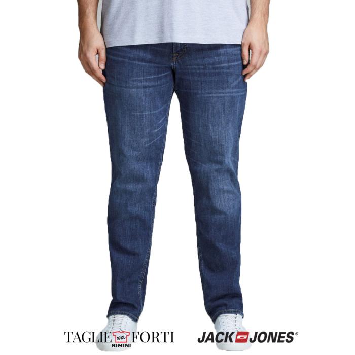 Jack & Jones jeans elasticizzato taglie forti uomo 12153646 - foto 1
