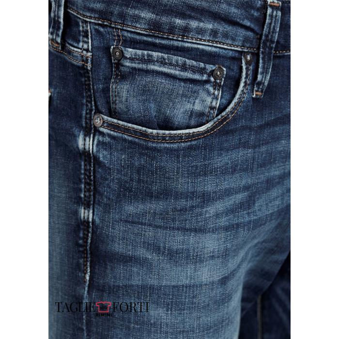 Jack & Jones jeans elasticizzato taglie forti uomo 12153936 - foto 1