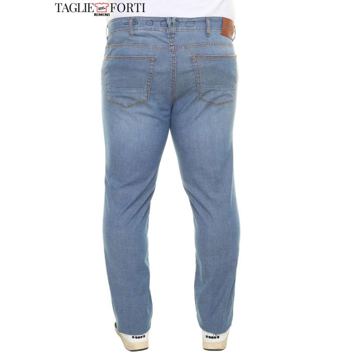 Maxfort jeans elasticizzato leggero taglie forti uomo Gemelli - foto 2