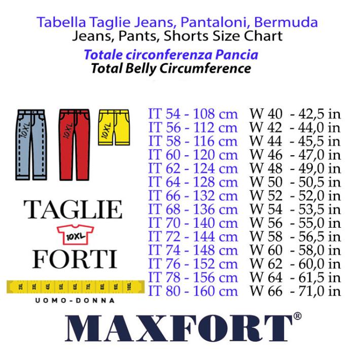 Maxfort jeans elasticizzato leggero taglie forti uomo Gemelli - foto 3