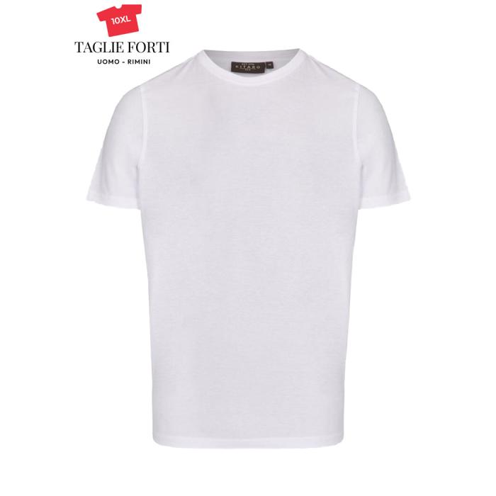 Kitaro T-shirt maglietta taglie forti uomo 68901 disponibile nei colori  nero - bianco - blu - foto 1