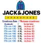 Jack & Jones giubbotto 100 grammi taglie forti uomo 12214532 nero - foto 5