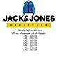 Jack & Jones giacchetto giubbotto taglie forti uomo 12173990 blu - foto 6