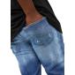 Jack & Jones jeans elasticizzato taglie forti uomo 12222365 - foto 5