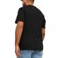 Jack & Jones t-shirt maglietta taglie forti uomo 12240684 nero - foto 2