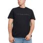 Jack & Jones t-shirt maglietta taglie forti uomo 12243625 nero - foto 1