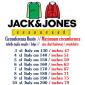 Jack & Jones giacca felpa felpata taglie forti uomo 12250426 blu - foto 4