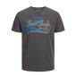 Jack & Jones t-shirt maglietta taglie forti uomo 12243611 grigio