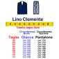 Lino Clemente completo abito uomo taglie forti 20116 nero - foto 2