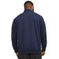 Jack & Jones giacca felpa garzata taglie forti uomo 12253745 blu - foto 4