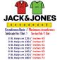 Jack & Jones T-shirt maglietta cotone blu taglie forti 12253778 denim - foto 1