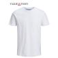 Jack & Jones T-shirt maglietta taglie forti uomo 12158482 bianco - foto 1