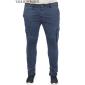 Maxfort pantalone tasconi cotone taglie forti uomo 1802 blu
